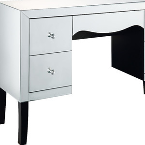 50" Mirrored Vanity Table - 606114862871
