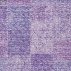 10' X 14' Lavender And Purple Patchwork Washable Indoor Outdoor Area Rug