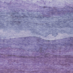 10' X 14' Purple And Lavender Abstract Washable Indoor Outdoor Area Rug - Purple, Lavender