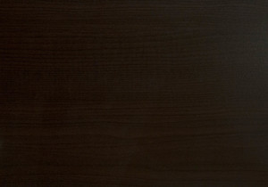 59" Espresso And Silver Solid Wood And Metal Sled Base Dining Table