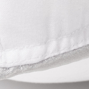 Set of Two Microfiber Down Alternative Medium Hypoallergenic Queen Size Bed Pillows