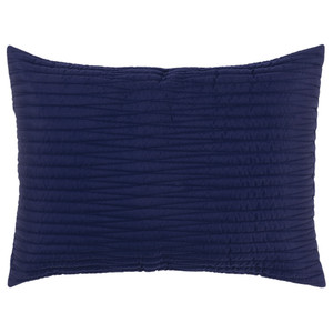 Indigo Geometric Queen Quilt