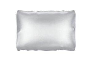 Silver Silk Open Ended Pillowcase