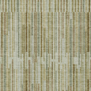 8' X 10' Khaki And Olive Green Striped Washable Indoor Outdoor Area Rug