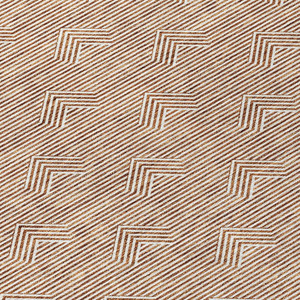 10' X 14' Brown And Beige Geometric Washable Indoor Outdoor Area Rug - 608219210120