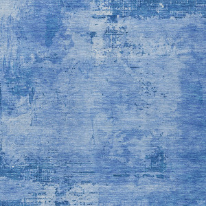 10' X 14' Navy Blue And Ivory Abstract Washable Indoor Outdoor Area Rug - 608219031930