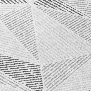 8' X 10' Gray Charcoal And Silver Geometric Washable Indoor Outdoor Area Rug