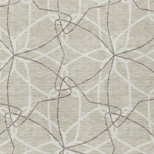 8' X 10' Beige And Ivory Geometric Washable Indoor Outdoor Area Rug - 880016513646