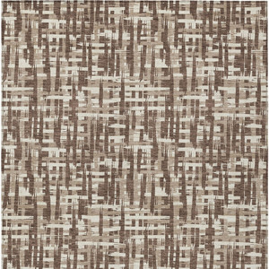 9' X 12' Brown Tan And Beige Abstract Washable Indoor Outdoor Area Rug - Brown, Tan, Beige