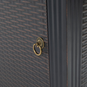 50000 BTU 28" Black Steel Propane Square Fire Pit Table With Cover