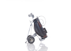 6.5" x 8" x 10" Black Golf Bag - 4512839555027