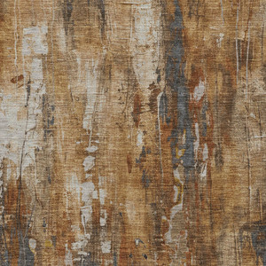 8' X 10' Rust Gray And Ivory Abstract Washable Indoor Outdoor Area Rug