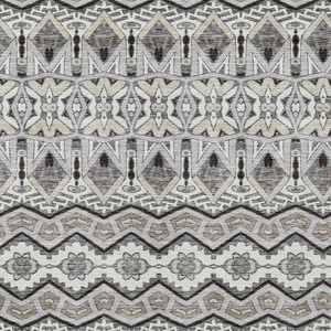9' X 12' Gray Brown And Ivory Moroccan Washable Indoor Outdoor Area Rug