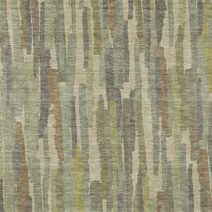 10' X 14' Artichoke Green And Ivory Striped Washable Indoor Outdoor Area Rug - Artichoke Green, Ivory