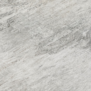 8' Silver Gray And Ivory Round Abstract Washable Indoor Outdoor Area Rug - 608219078058