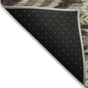 8' X 10' Brown Beige And Taupe Southwestern Washable Indoor Outdoor Area Rug