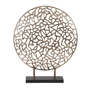 Bronze and Black Abstract Coral Sculpture - 808230095410 Bronze and Black Abstract Coral Sculpture - 808230095410