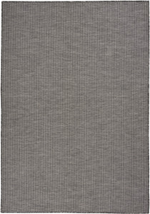 4' X 6' Charcoal Indoor Outdoor Area Rug - Charcoal