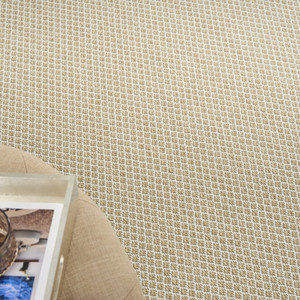 9' X 12' Natural Geometric Indoor Outdoor Area Rug