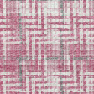 5' X 8' Blush Gray And Ivory Plaid Washable Indoor Outdoor Area Rug