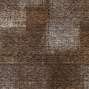 3' X 5' Brown And Ivory Abstract Washable Indoor Outdoor Area Rug