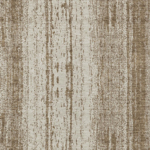 5' X 8' Brown And Ivory Striped Washable Indoor Outdoor Area Rug - Brown, Ivory