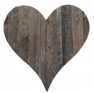 24" Rustic Rustic Weathered Gray Wooden Heart - 4512822810959 24" Rustic Rustic Weathered Gray Wooden Heart - 4512822810959