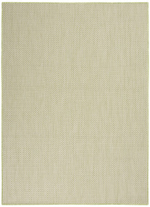 6' X 9' Green Geometric Power Loom Area Rug