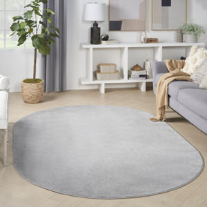 6' X 9' Gray Indoor Outdoor Area Rug - Gray