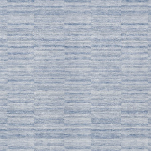 3' X 5' Sky Blue And Denim Blue Striped Washable Indoor Outdoor Area Rug Transitional Style - Sky Blue, Denim Blue Color