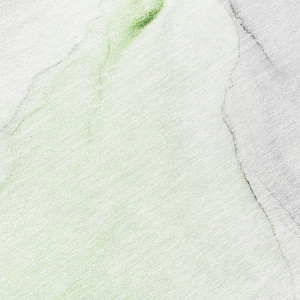 2' X 8' Green Abstract Washable Indoor Outdoor Runner Rug