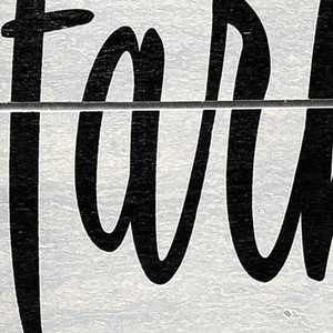 16" Gray And Black Farm Fresh Serving Tray With Handles - 880016516616