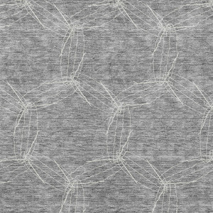 5' X 8' Gray And Ivory Geometric Washable Indoor Outdoor Area Rug - 880016882070