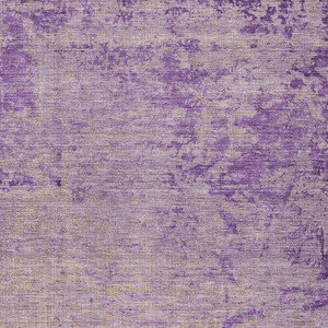 5' X 8' Purple And Beige Abstract Washable Indoor Outdoor Area Rug