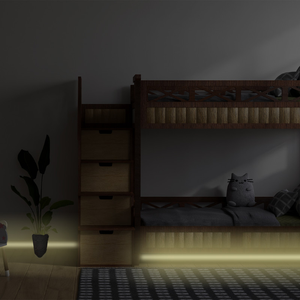 Motion Sensing LED Light Strip- White light