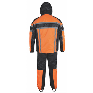 2714.16 - Mens Orange Textile Rainsuit