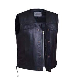 2645.ZP - Mens Premium Leather Vest
