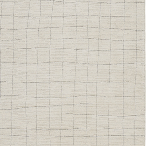 8' X 10' Gray And Ivory Abstract Area Rug