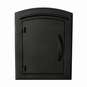 Manchester Non-Locking Column Mount Mailbox With Logo