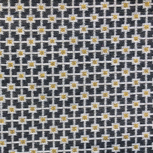 Plutus Mosaic Gray and Beige and Gold Luxury Throw Pillow