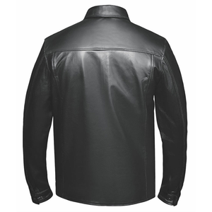 0867.NG - Mens Premium Leather Shirt Jacket