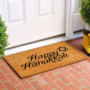 Calloway Mills Hanukkah Greetings Doormat