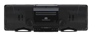 MP3/CD Bass Reflex Boombox & PA System with Bluetooth