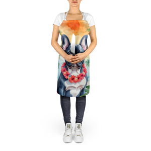 French Bulldog Luau Apron
