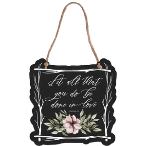 Wall Hanging Metal Twig Frame Let All