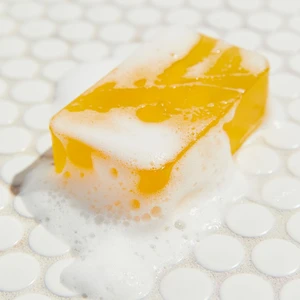 Raw Honey Lemon Peel Body Wash Bar Soap