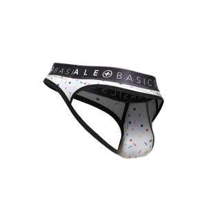 MALE BASICS SEXY POUCH THONG CONFETTI LARGE 