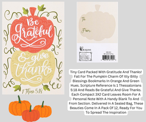 Itty Bitty Card Be Grateful & Give