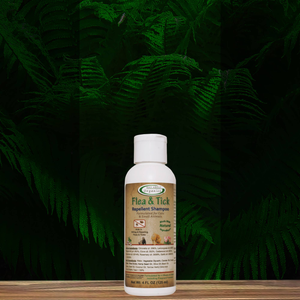 Flea And Tick Shampoo For Cats and Small Animals 4oz