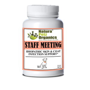 Staff Meeting* Idiopathic Skin & Coat Infection* Support For Dogs And Cats*